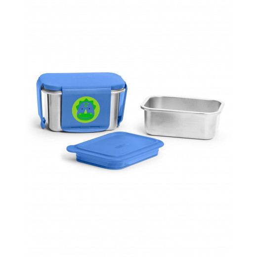 Skip Hop Zoo Stainless Steel Lunch Kit- Dino