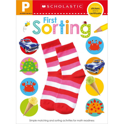 Scholastic Early Learners: Get Ready for Pre-K Skills Sorting Paperback, 24 pages
