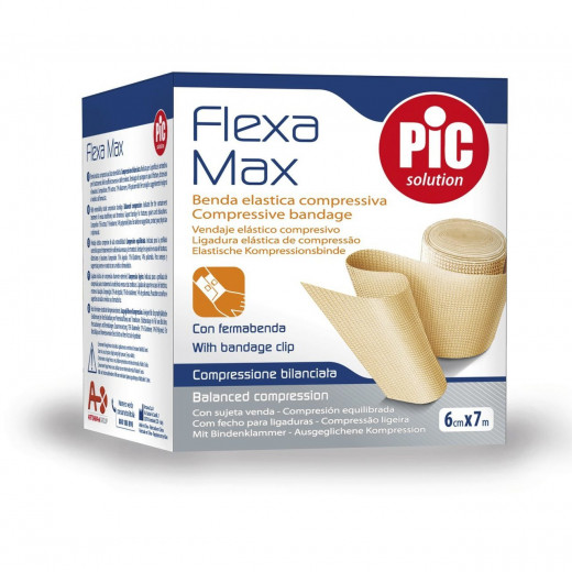 Pic Solution - Flexa Elast Bandage Skin Color in Cellophane 7 cm*4.5 m