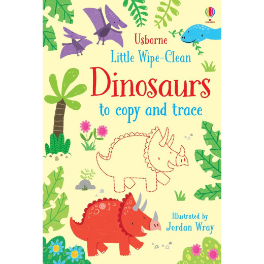 Little Wipe-Clean Dinosaurs to Copy and Trace, 24 pages