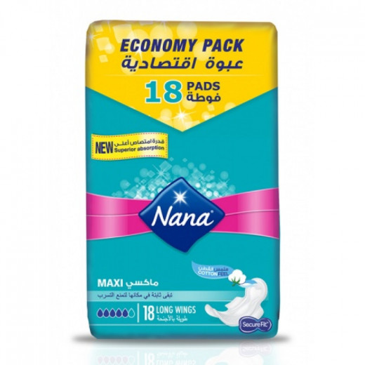 Nana Maxi Economy Pack 18 Long