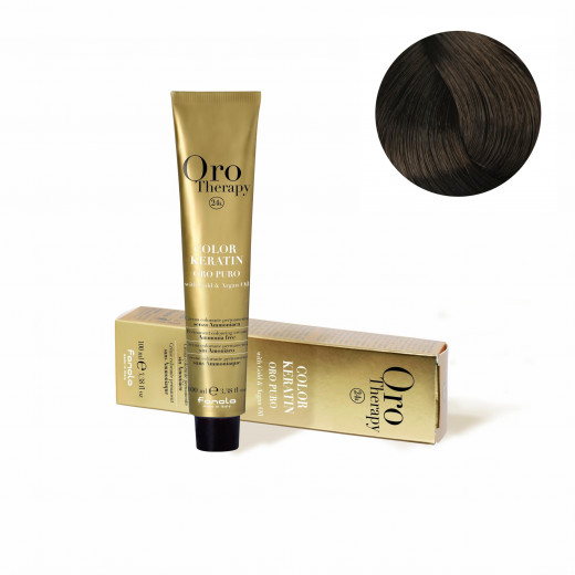 Fanola Oro Therapy Ammonia-free Hair Dye, 5.00 Intense Light Chestnut