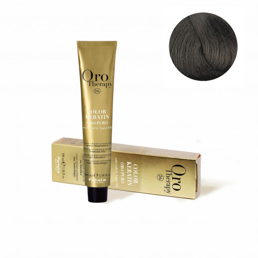 Fanola Oro Therapy Ammonia-free Hair Dye, 3.0 Dark Chestnut
