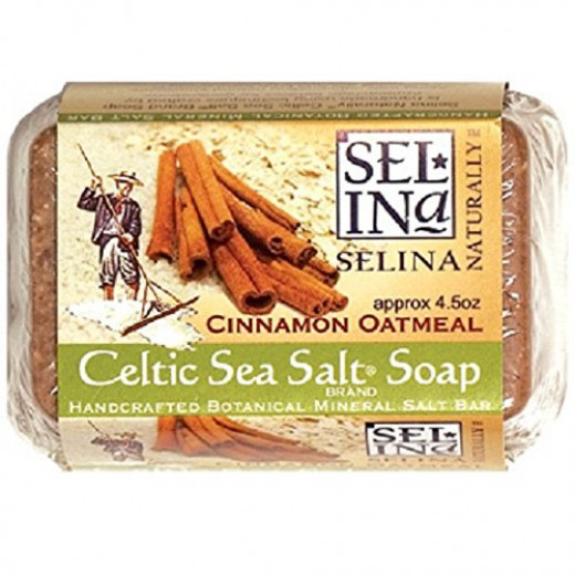 Celtic Sea Salt Soap Cinnamon Oatmeal, 127.6 g