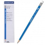 Staedtler Norica Eraser Tip Graphite Pencils HB 12 Pack