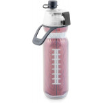 O2COOL Mist N 'Sip Insulated Squeeze Water Bottle, 590 ml, Football