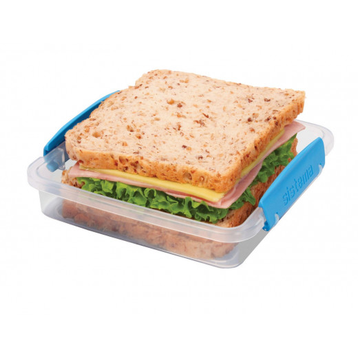 Sistema Sandwich Box To Go 450ml, Blue