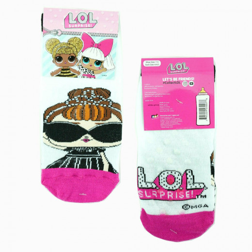 LOL Surprise Socks, Pink