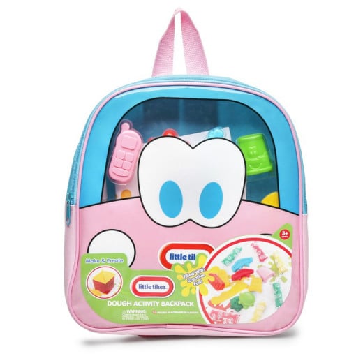 Little Tikes Dough Activity Backpack 11 Inch, Blue