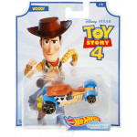 Disney Pixar Toy Story 4 Hot Wheels Character Cars - Woody