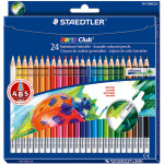 Staedtler Noris Club 144 Erasable Colored Pencils, Pack of 24