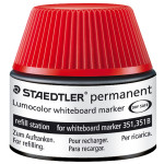 Staedtler Lumocolor Whiteboard Marker Refill Station - Red