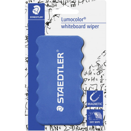 Staedtler Magnetic Whiteboard Wiper Blue, Small