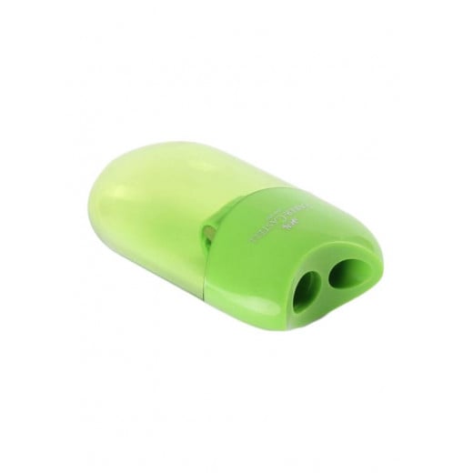 Faber Castell Sharpener Double Hole, Green