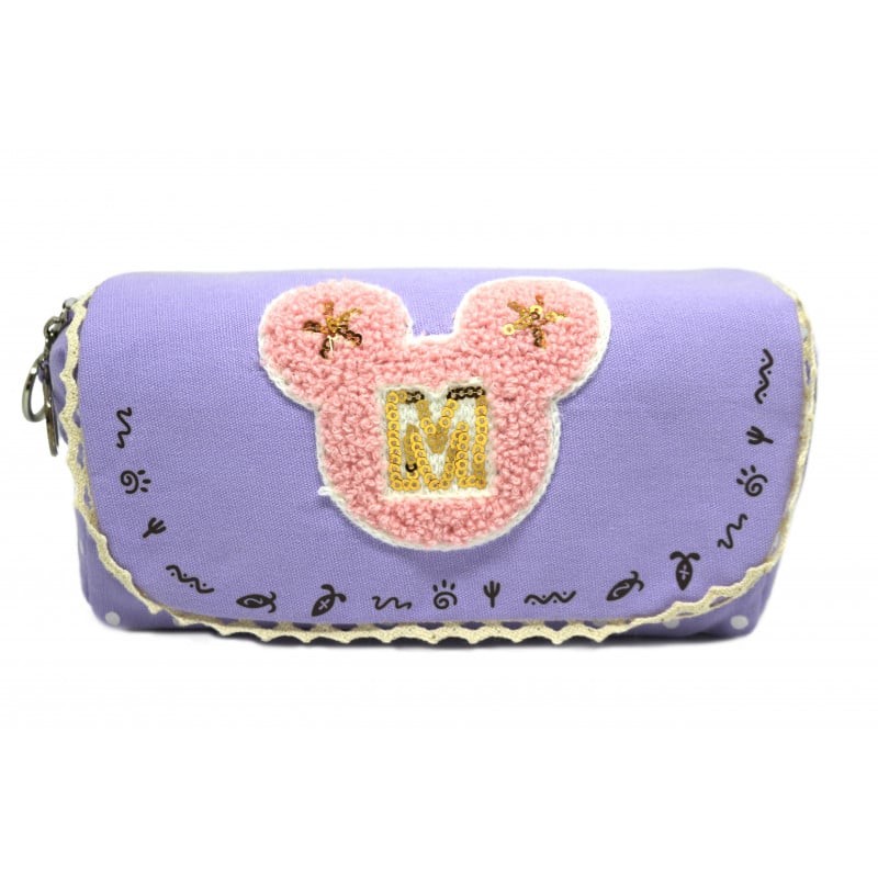 Meky Mouse Large Accessory Pouch, Purple | School & Stationery | Stationery | Pencils/ Pens Cases