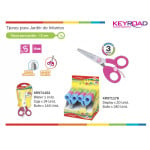 Keyroad Scissor 5''less Effort Kids Scissors, Green
