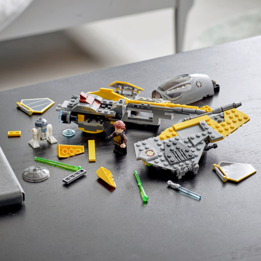 LEGO Star Wars Anakin's Jedi Interceptor Toy, 248 Pieces