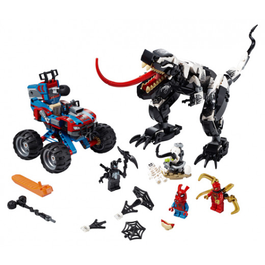 LEGO Marvel Super Heroes Venomosaurus Ambush Spiderman building set, 640 pieces