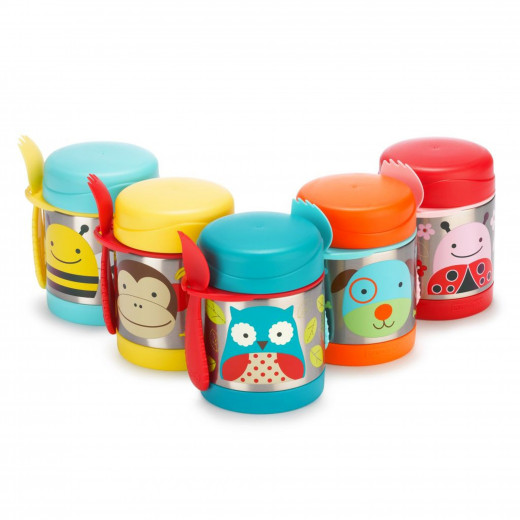 Skip Hop Insulated Food Jar, Owl Design. 325 Ml