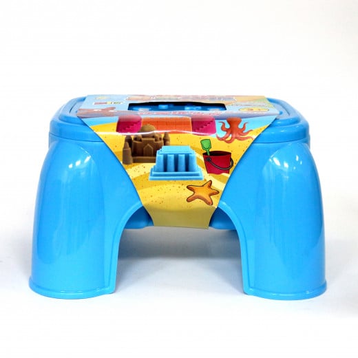 3D Play Dough Table, with 36 Dough, Blue