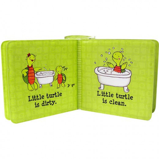Ibaby Float Along Little Turtles Bath Book