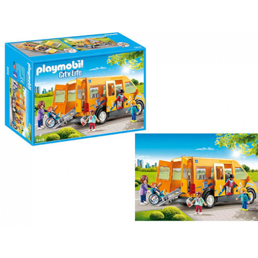 Playmobil School Van For Children