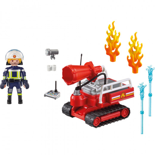 Playmobil Fire Water Canon For Children