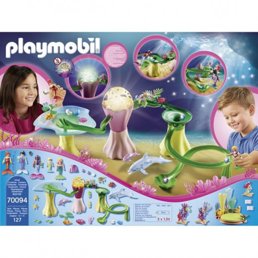 Playmobil Mermaid Cove With Illuminated Dome 127 Pcs For Children