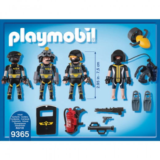 Playmobil Tactical Unit Team For Children