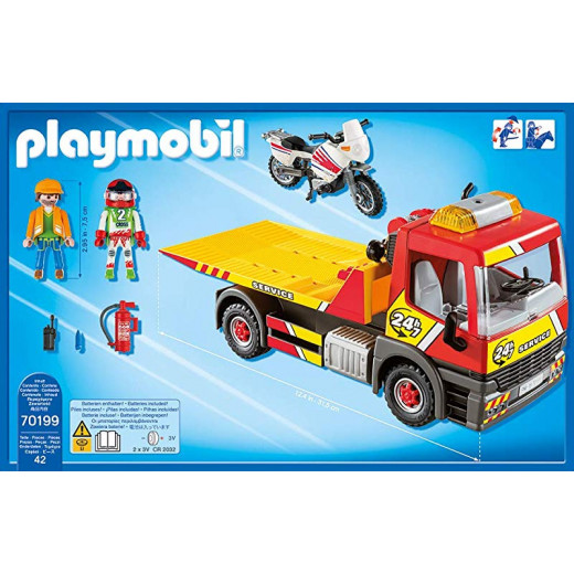 Playmobil Towing Service 42 Pcs For Children