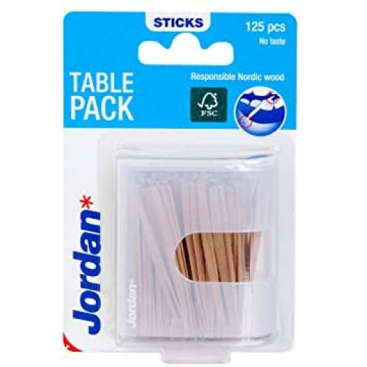 Jordan Dental Stick Table Pack, 125 units