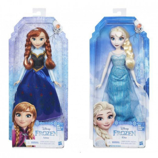 Frozen Doll 2 Models Ana or Elsa Hasbro Original