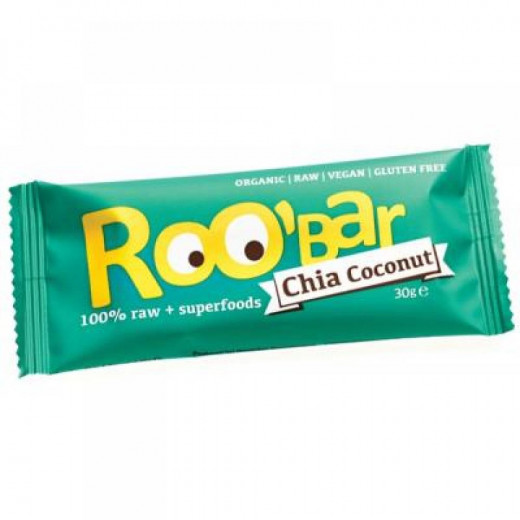 Roobar Chia and Coconut 30g