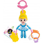 Chicco Disney Princess Cinderella Pushchair, Pram and Stroller Clip-on Doll Toy