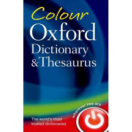 Oxford Color Dictionary & Thesaurus, Paperback | 706 pages