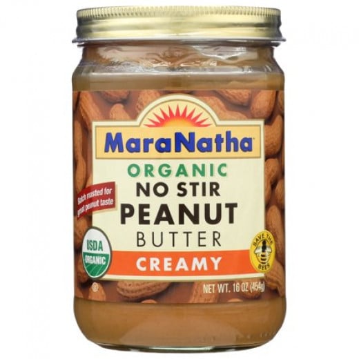 Maranatha  Organic Peanut Butter, Crunchy- no stir Creamy -454g