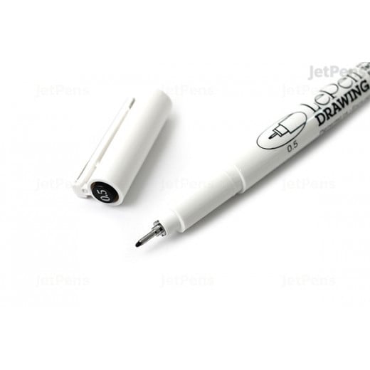 قلم رسم - 0.5 مم - اسود من مارفي
