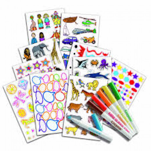 Crayola Coloring & Stickers Kit