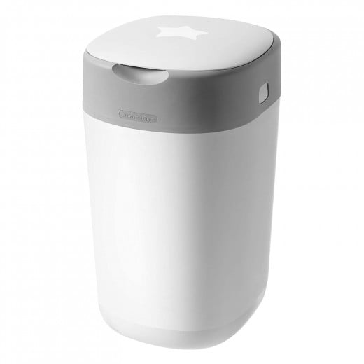 Tommee Tippee Twist and Click Advanced Nappy Disposal Sangenic Tec Bin, White