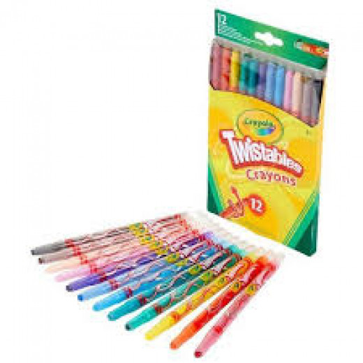 Crayola 12 Twistable Crayons 1*24