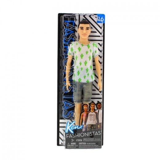Barbie Ken Fashionistas Doll Assortment, 1 Pack, Random Selection