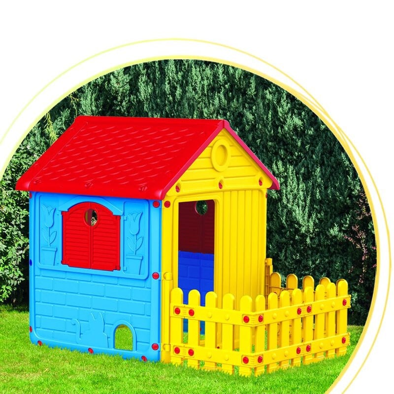 My First City Playhouse with Fenced Garden Dolu Toys 