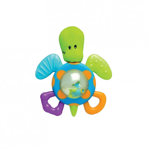 Nuby Belly Buddy Teether Toy, Turtle