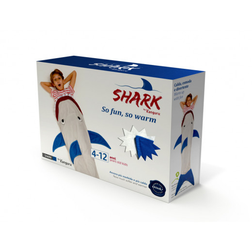 Kanguru Lavatelli Blanket Shark for Kids