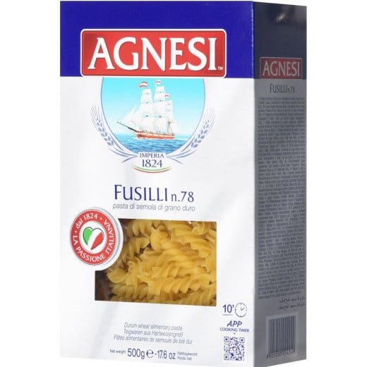 Agnesi Pasta Products "Agnesi" Fusilli , 500 G