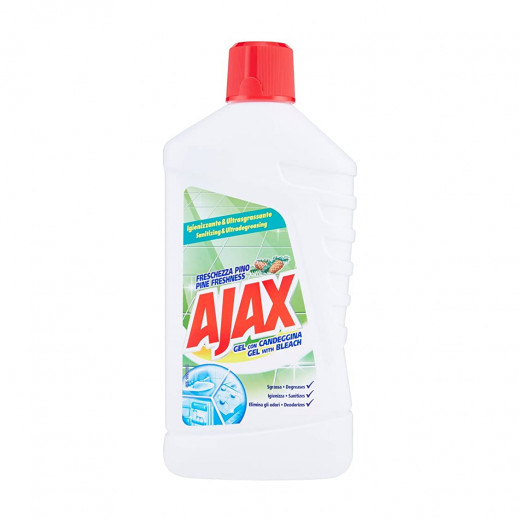 Ajax Bathroom Beleach Javel Gel Cleaner 1L