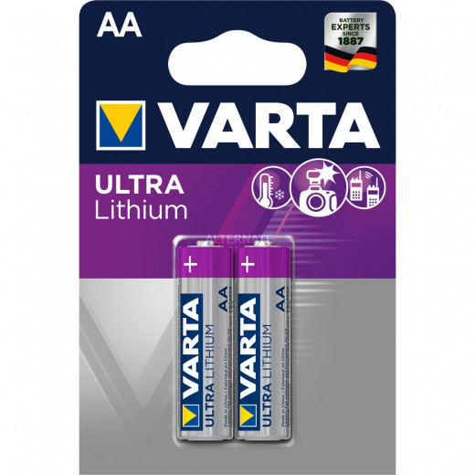 Varta 2x 1.5V 6106 Single-use battery AA Lithium