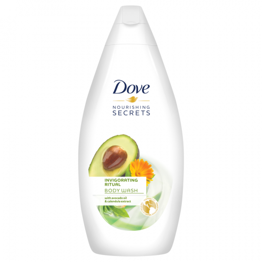 Dove Nourishing Secrets Invigorating Ritual Body Wash, With Avocado Oil and Calendula Extract, 500 ML