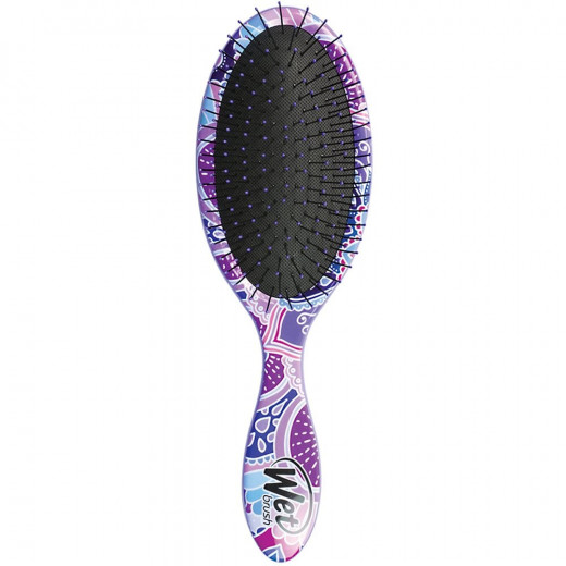 Wet Brush Boho Chic Hair Brush, Purple Detangler