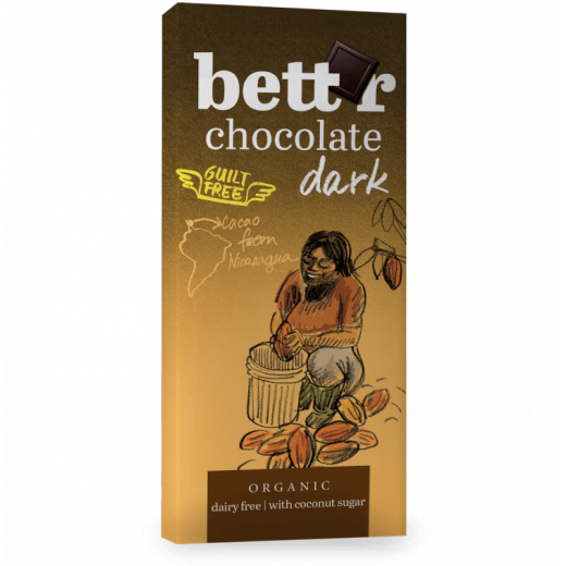 Dragon Better Organic Dark Chocolate 70% 60g